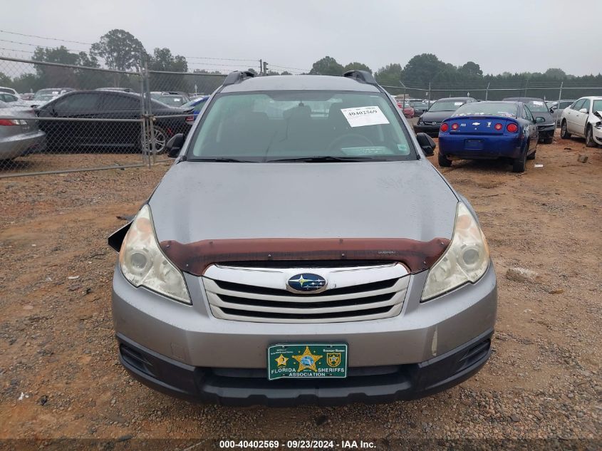 2011 Subaru Outback 2.5I VIN: 4S4BRBAC8B3326872 Lot: 40402569