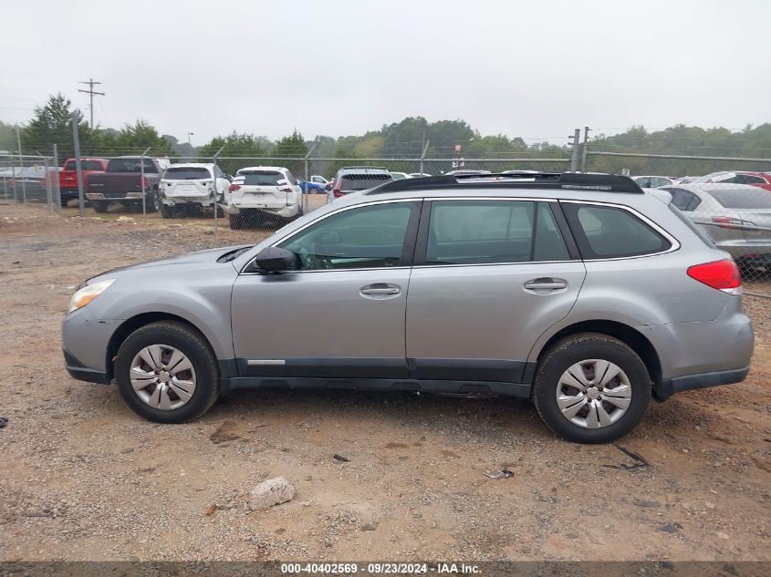 2011 Subaru Outback 2.5I VIN: 4S4BRBAC8B3326872 Lot: 40402569