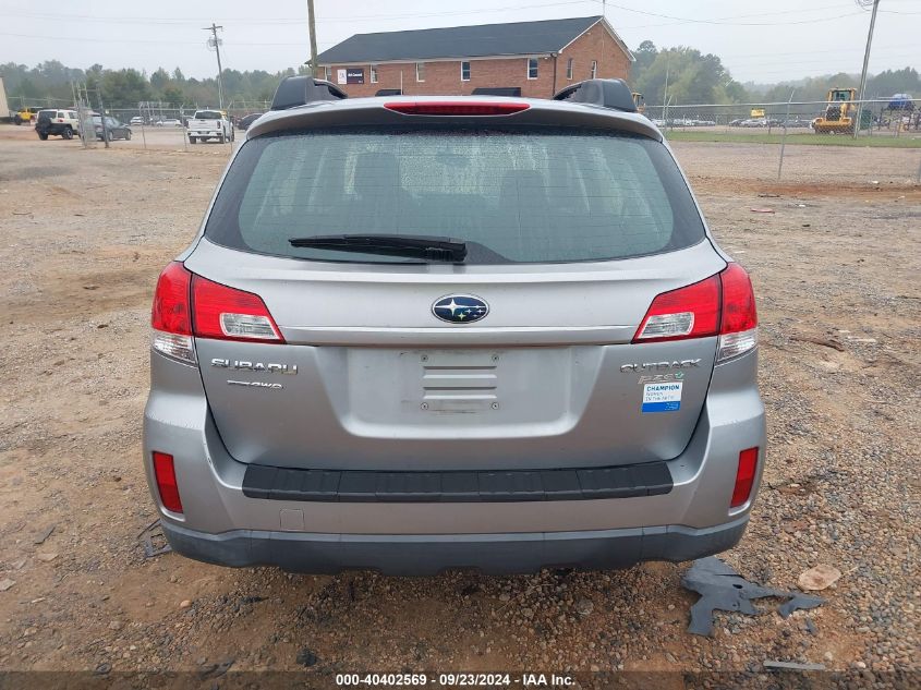 2011 Subaru Outback 2.5I VIN: 4S4BRBAC8B3326872 Lot: 40402569