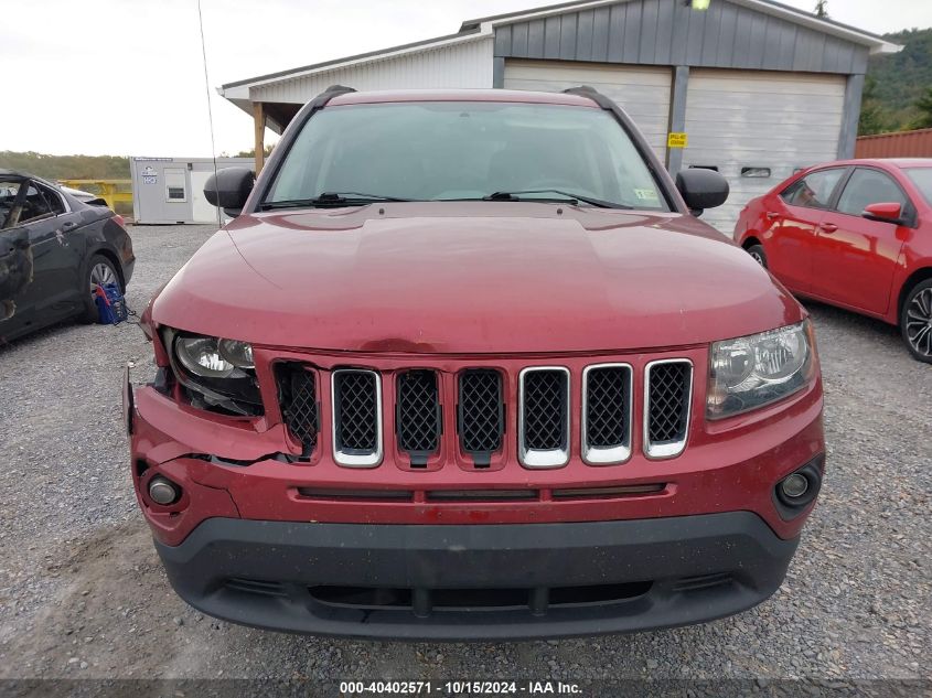 2016 Jeep Compass Sport VIN: 1C4NJDBBXGD695048 Lot: 40402571