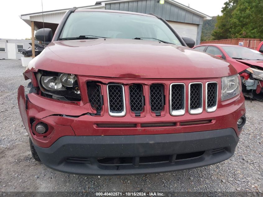 2016 Jeep Compass Sport VIN: 1C4NJDBBXGD695048 Lot: 40402571