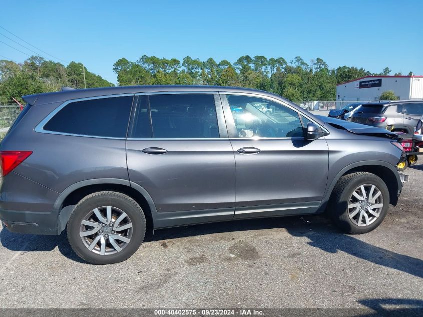 2019 Honda Pilot Exl VIN: 5FNYF6H56KB008659 Lot: 40402575