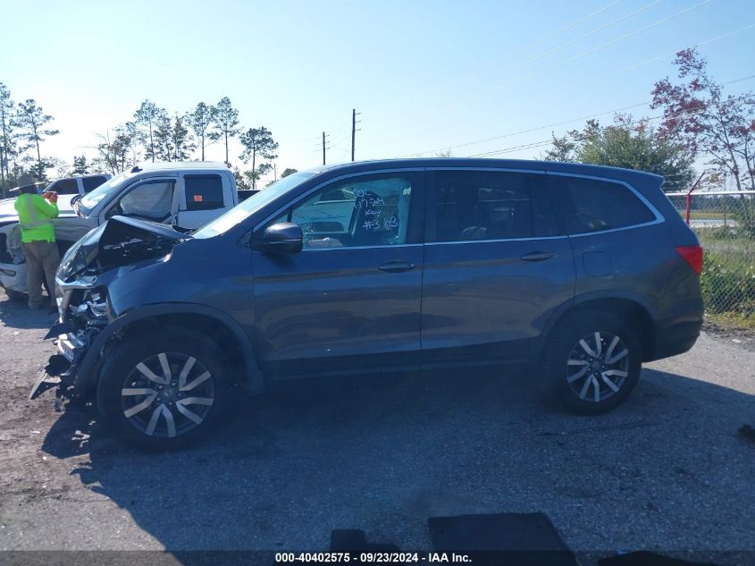 2019 Honda Pilot Exl VIN: 5FNYF6H56KB008659 Lot: 40402575