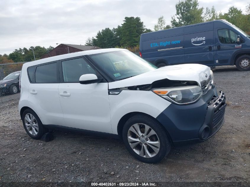 2015 Kia Soul + VIN: KNDJP3A50F7117007 Lot: 40402631