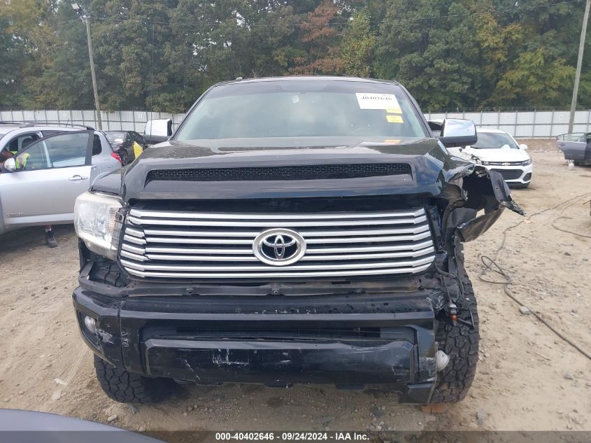 5TFAW5F16HX663253 2017 Toyota Tundra Platinum 5.7L V8