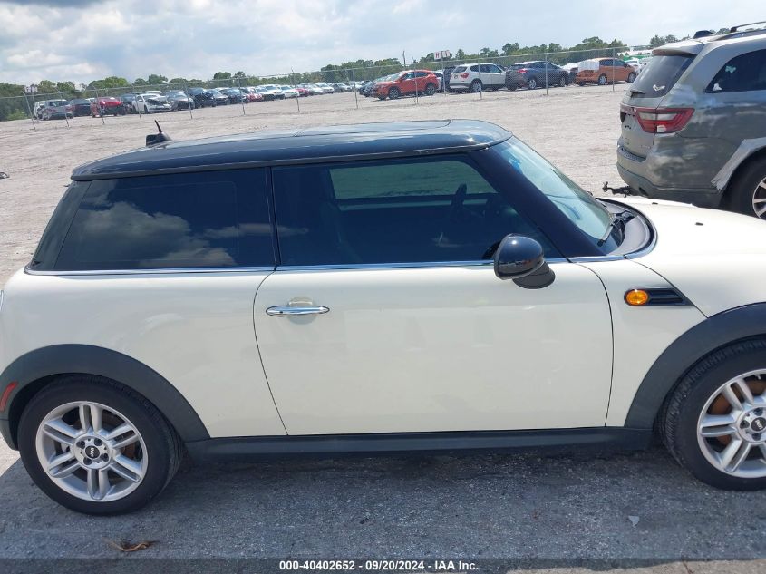 2012 Mini Cooper VIN: WMWSU3C54CT257331 Lot: 40402652