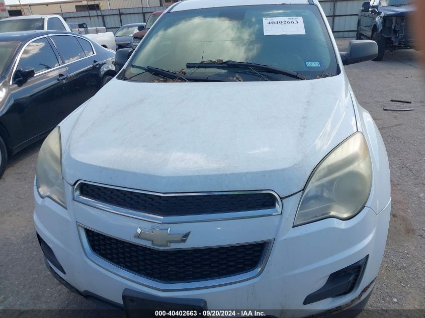 2012 Chevrolet Equinox Ls VIN: 2GNALBEK1C6294142 Lot: 40402663