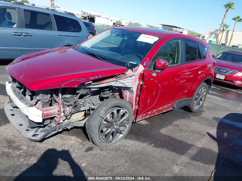 2016 Mazda Cx-5 Grand Touring VIN: JM3KE4DY2G0704607 Lot: 40402670