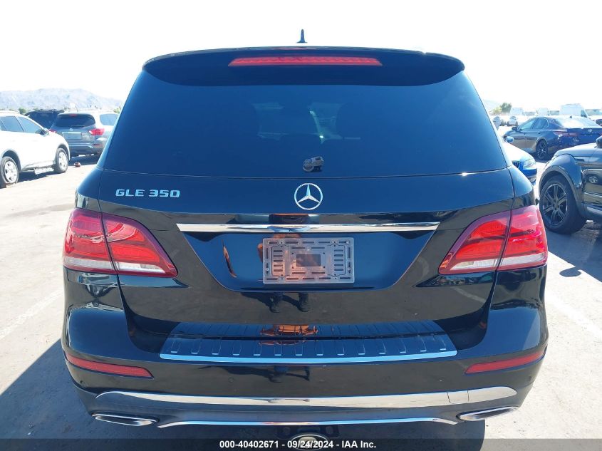 2017 Mercedes-Benz Gle 350 VIN: 4JGDA5JB2HA871155 Lot: 40402671