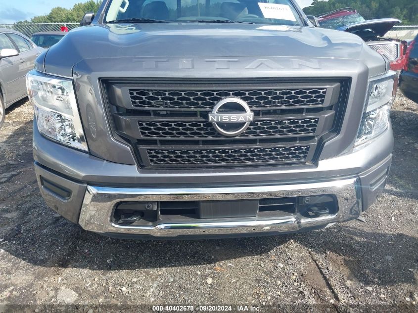 2024 Nissan Titan Crew Cab Sv 4X4 VIN: 1N6AA1CD3RN107370 Lot: 40402673