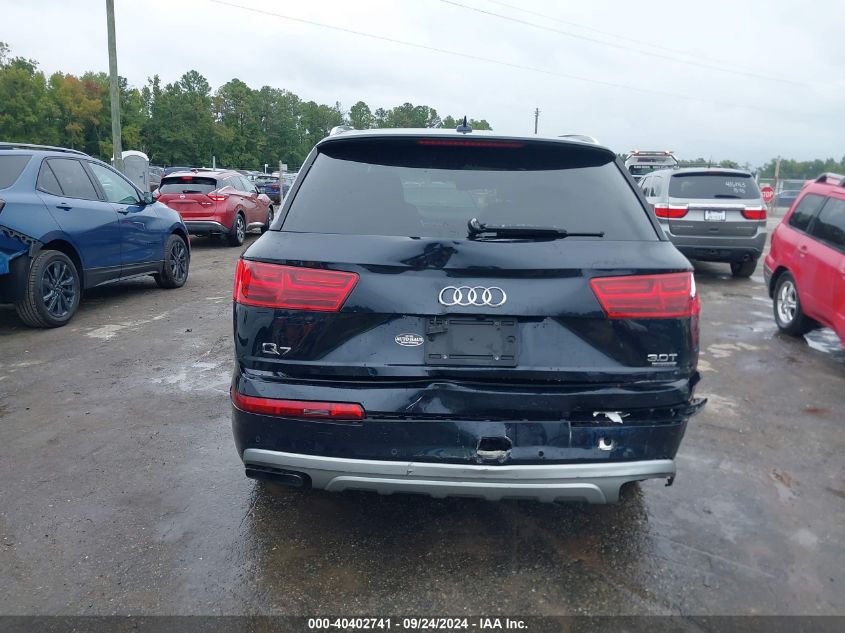 2017 Audi Q7 3.0T Premium VIN: WA1LAAF71HD034063 Lot: 40402741