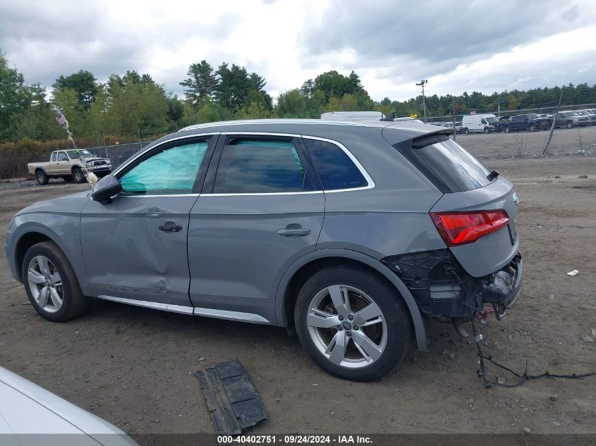 2018 Audi Q5 2.0T Premium VIN: WA1BNAFY1J2238792 Lot: 40402751