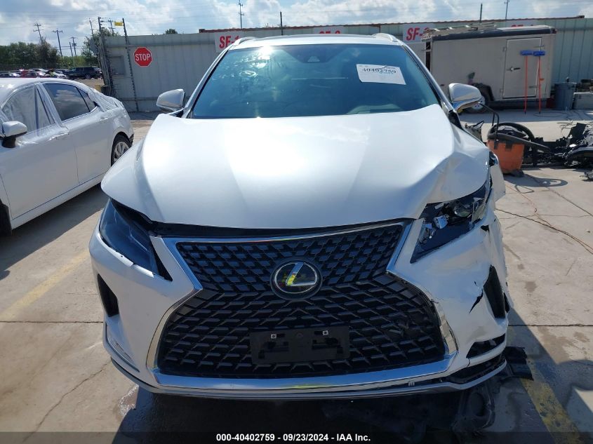 2022 Lexus Rx 350 VIN: 2T2HZMAA2NC237881 Lot: 40402759