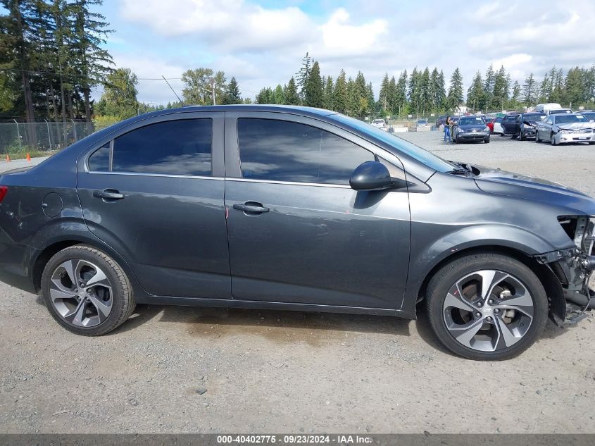 2018 Chevrolet Sonic Premier VIN: 1G1JF5SB7J4139916 Lot: 40402775