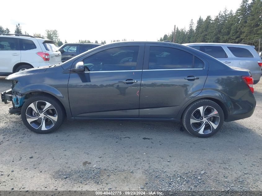 2018 Chevrolet Sonic Premier VIN: 1G1JF5SB7J4139916 Lot: 40402775