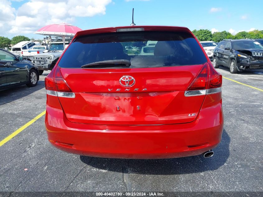 2013 Toyota Venza Le VIN: 4T3ZA3BB6DU069264 Lot: 40402780