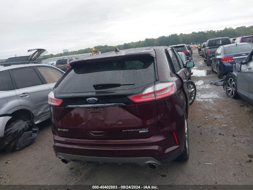 2020 Ford Edge Titanium VIN: 2FMPK4K94LBA68134 Lot: 40402803