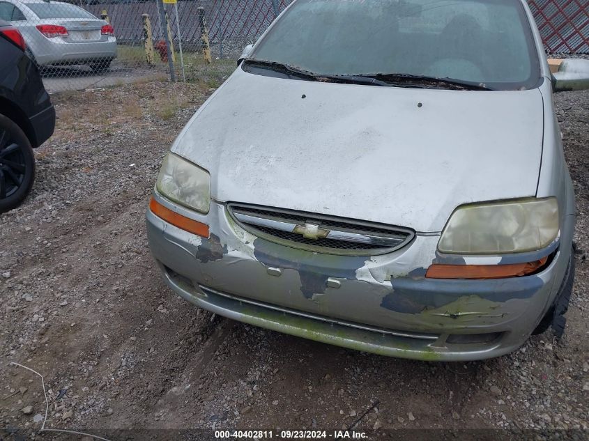 2005 Chevrolet Aveo Ls VIN: KL1TD52615B447391 Lot: 40402811