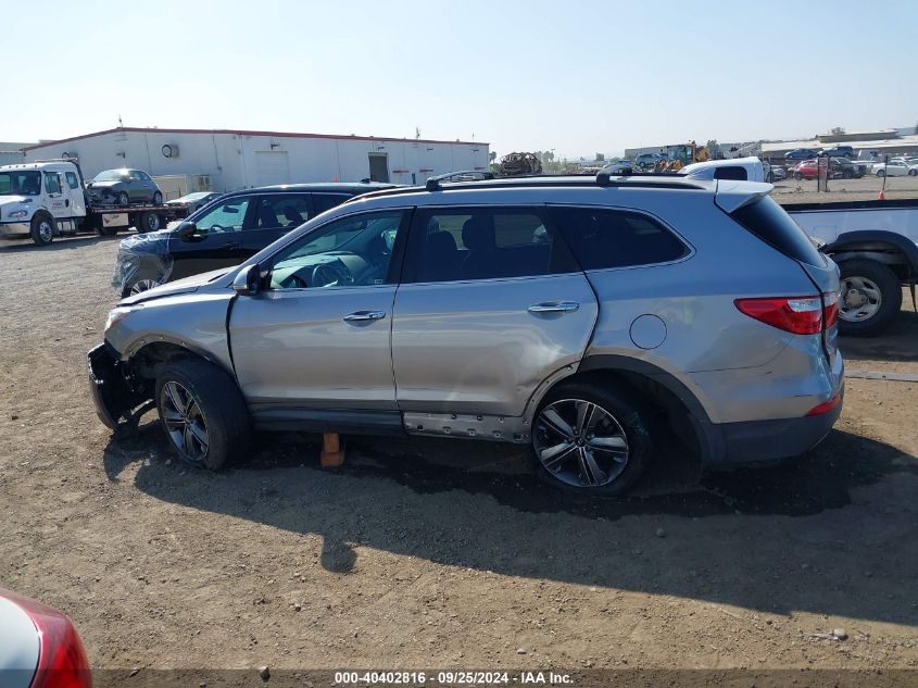 2016 Hyundai Santa Fe Limited VIN: KM8SN4HF9GU152528 Lot: 40402816