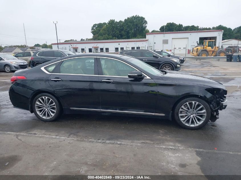 2017 Genesis G80 3.8 VIN: KMHGN4JE3HU171505 Lot: 40402849