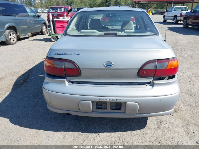 1998 Chevrolet Malibu Ls VIN: 1G1NE52M8W6262917 Lot: 40402851