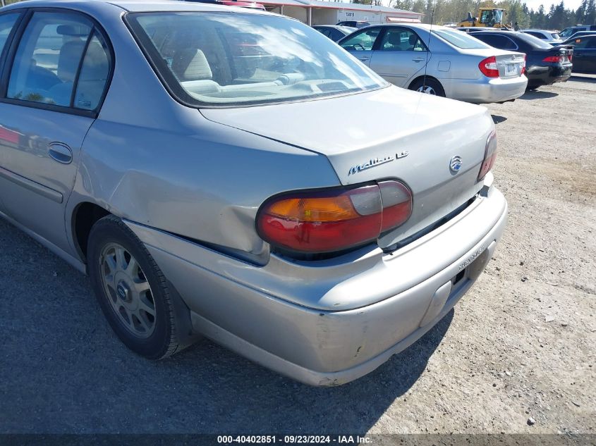 1998 Chevrolet Malibu Ls VIN: 1G1NE52M8W6262917 Lot: 40402851