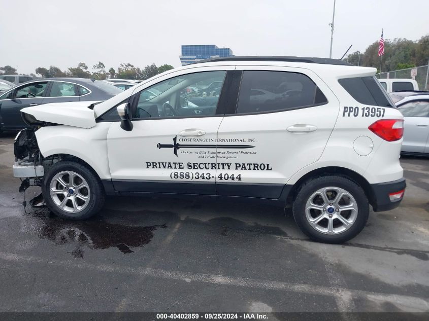 2018 Ford Ecosport Se VIN: MAJ3P1TE2JC181713 Lot: 40402859