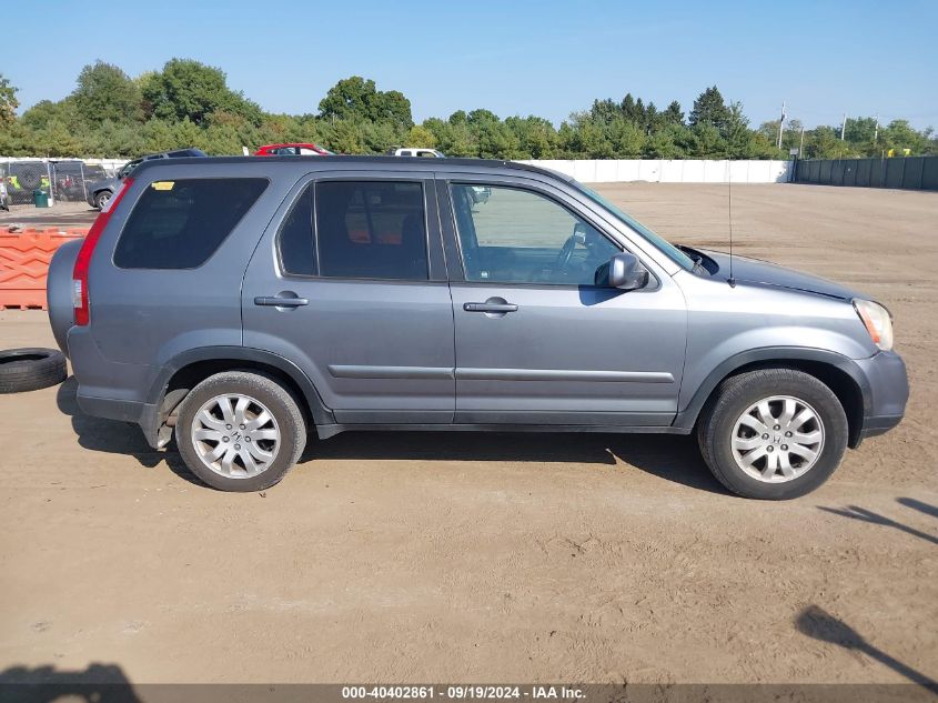 2005 Honda Cr-V Se VIN: SHSRD78935U330353 Lot: 40402861