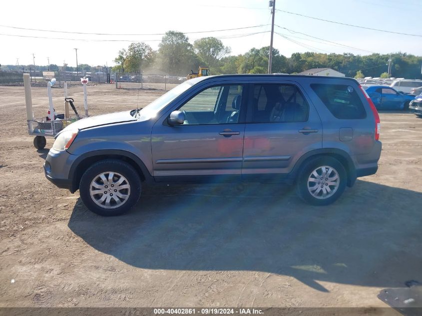 2005 Honda Cr-V Se VIN: SHSRD78935U330353 Lot: 40402861