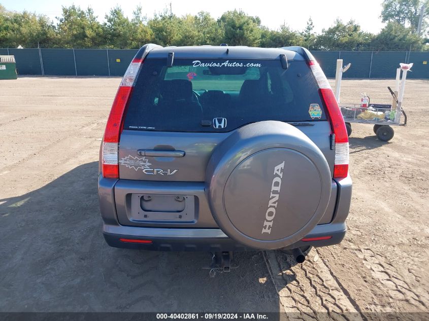 2005 Honda Cr-V Se VIN: SHSRD78935U330353 Lot: 40402861