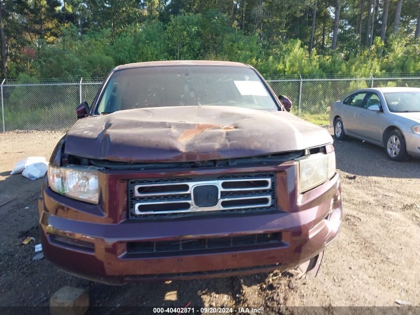 2008 Honda Ridgeline Rts VIN: 2HJYK16468H526262 Lot: 40402871