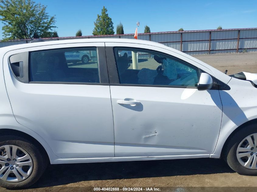 2018 Chevrolet Sonic Lt Auto VIN: 1G1JG6SH0J4105498 Lot: 40402888