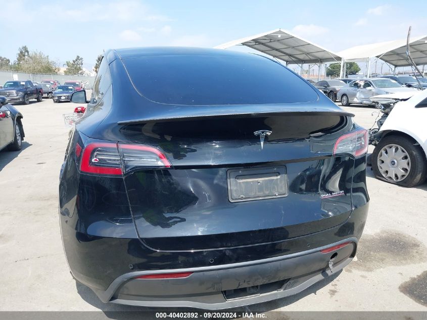 2021 Tesla Model Y Performance Dual Motor All-Wheel Drive VIN: 5YJYGDEF3MF266641 Lot: 40402892