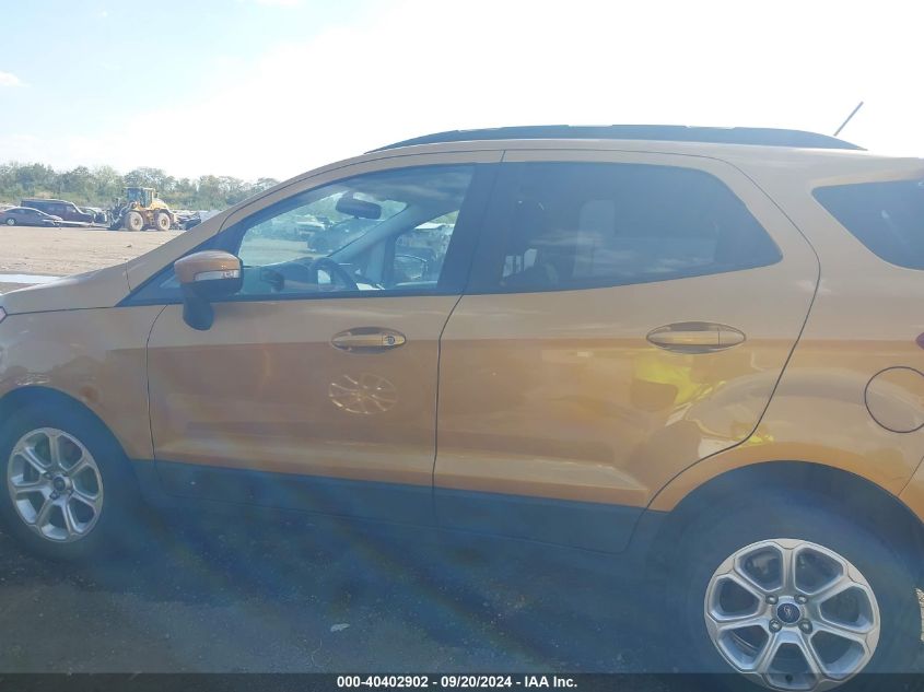 2021 Ford Ecosport Se VIN: MAJ3S2GE4MC435215 Lot: 40402902