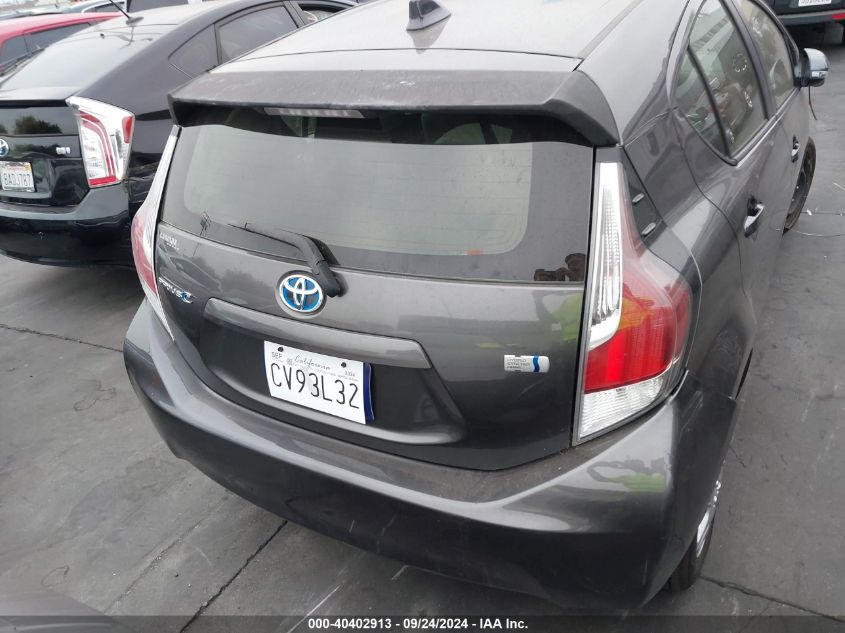 JTDKDTB35G1118426 2016 Toyota Prius C