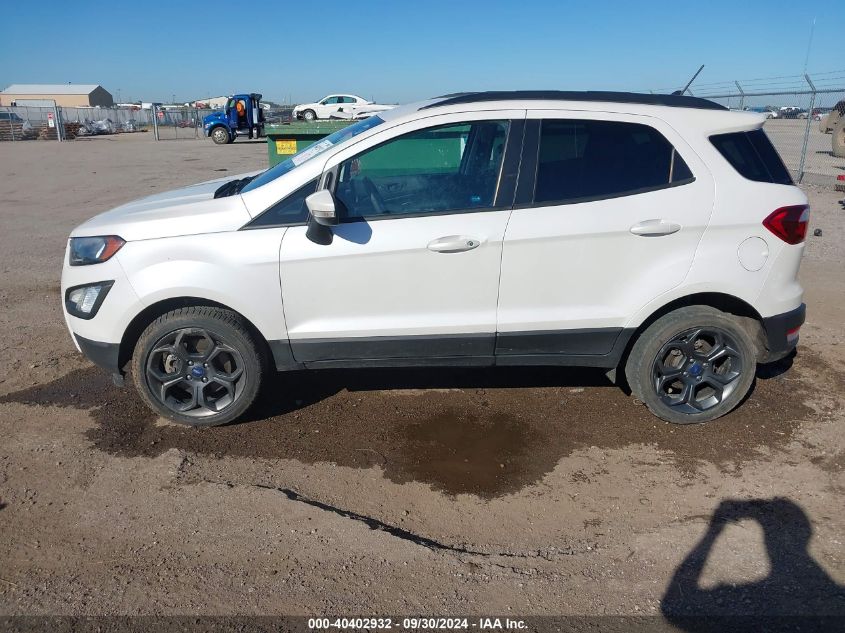 2018 Ford Ecosport Ses VIN: MAJ6P1CL5JC210956 Lot: 40402932