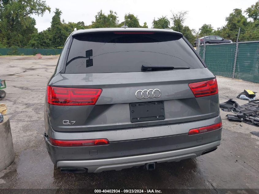 2019 Audi Q7 55 Premium VIN: WA1VAAF74KD012994 Lot: 40402934