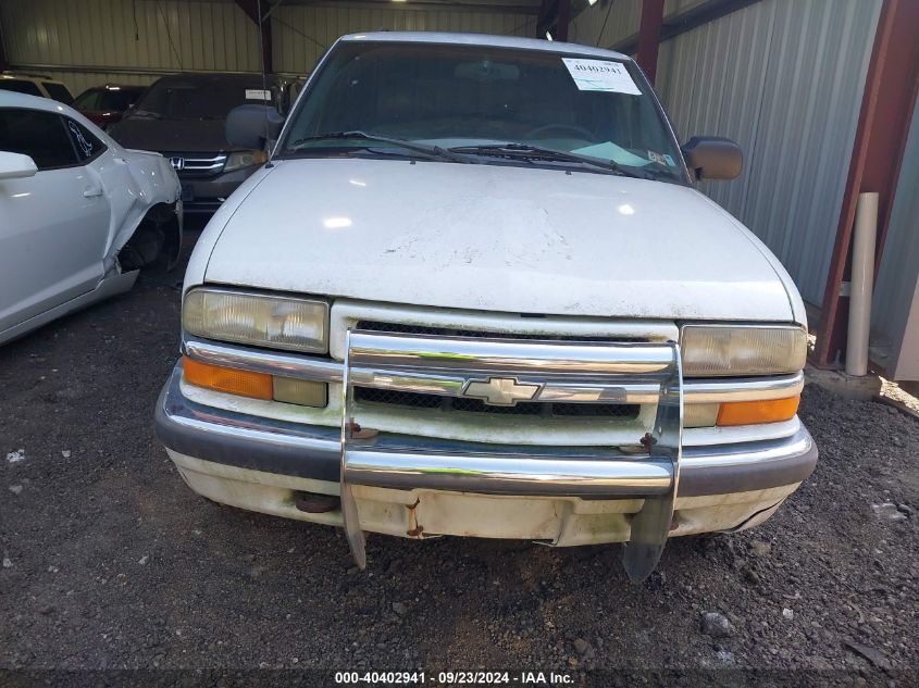 1999 Chevrolet Blazer Lt VIN: 1GNDT13W5X2159777 Lot: 40402941