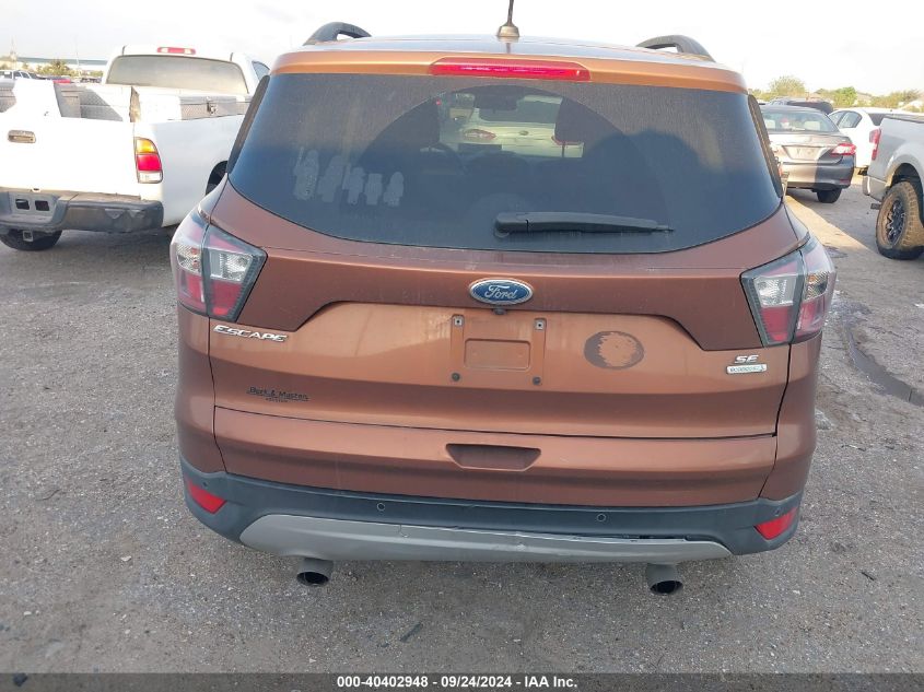 2017 FORD ESCAPE SE - 1FMCU0G92HUA81038