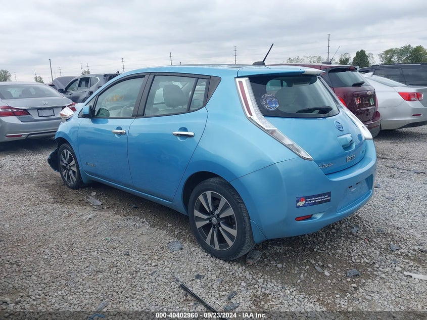2015 NISSAN LEAF SV - 1N4AZ0CP7FC317743