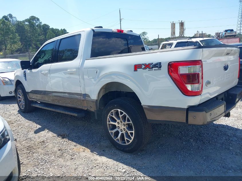 2021 FORD F-150 KING RANCH - 1FTFW1E51MKD44143