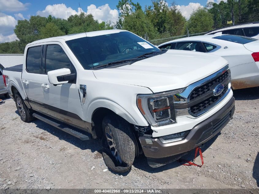 2021 FORD F-150 KING RANCH - 1FTFW1E51MKD44143