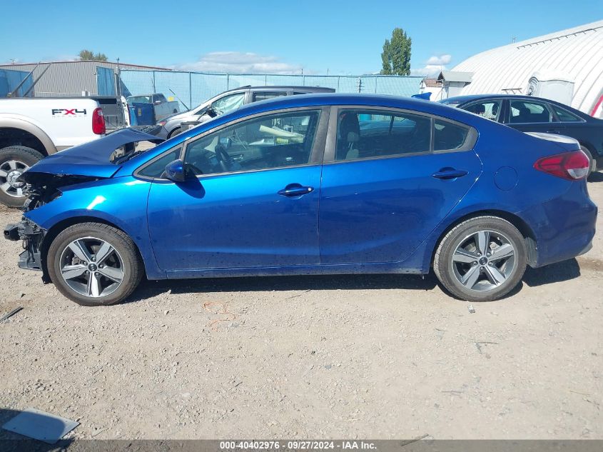 2018 Kia Forte Lx VIN: 3KPFL4A78JE224341 Lot: 40402976