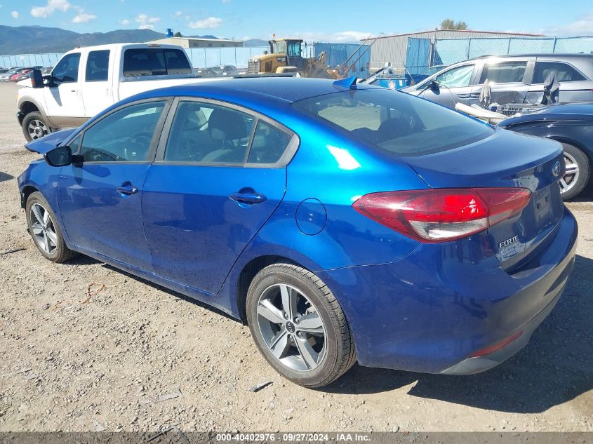 VIN 3KPFL4A78JE224341 2018 KIA FORTE no.3