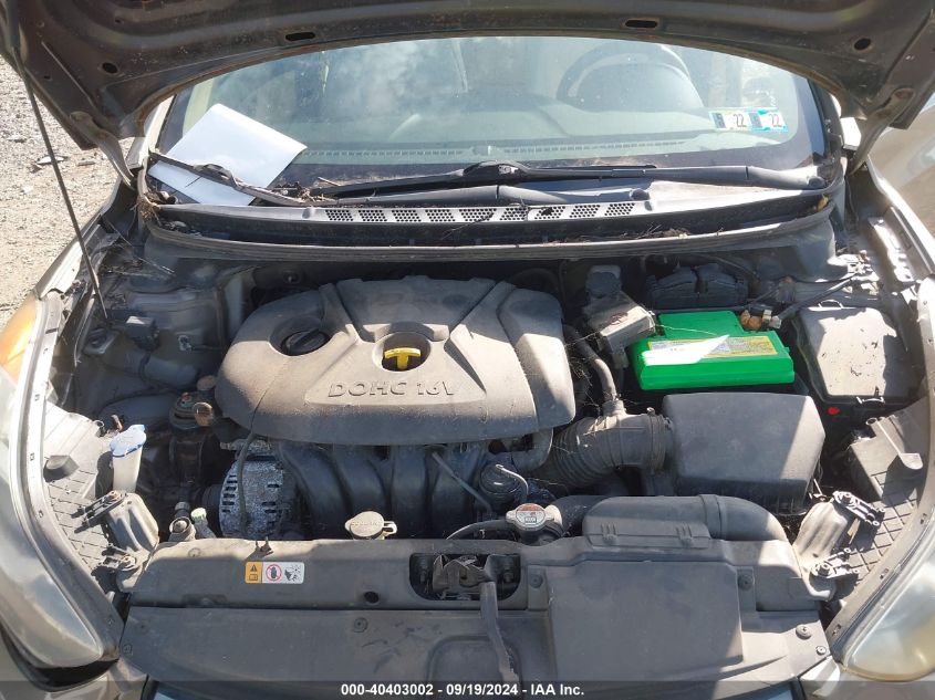 5NPDH4AE0DH359689 2013 Hyundai Elantra Gls