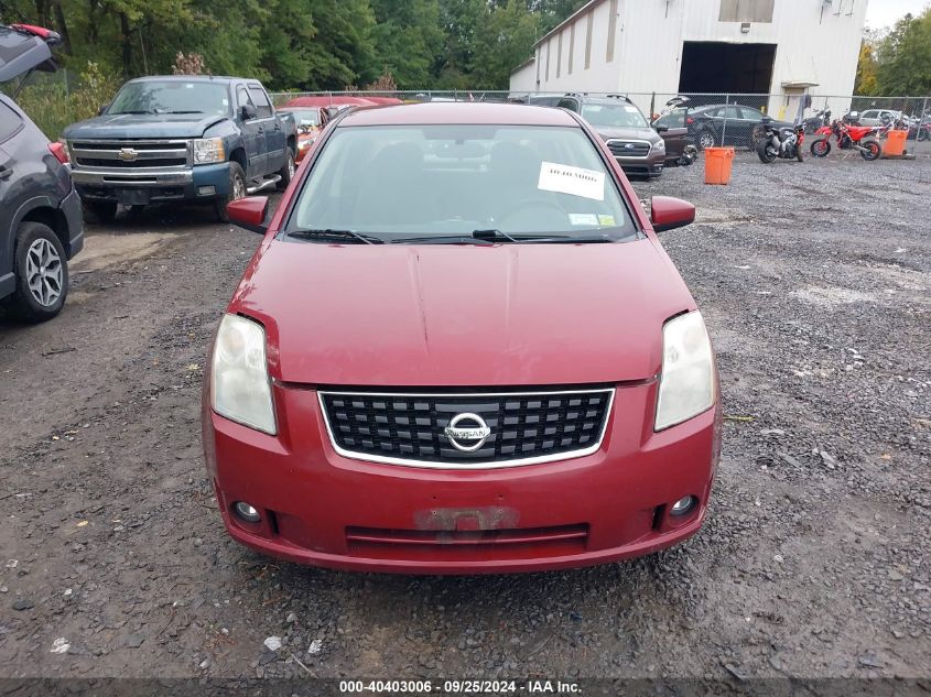 2008 Nissan Sentra 2.0S VIN: 3N1AB61E08L649648 Lot: 40403006