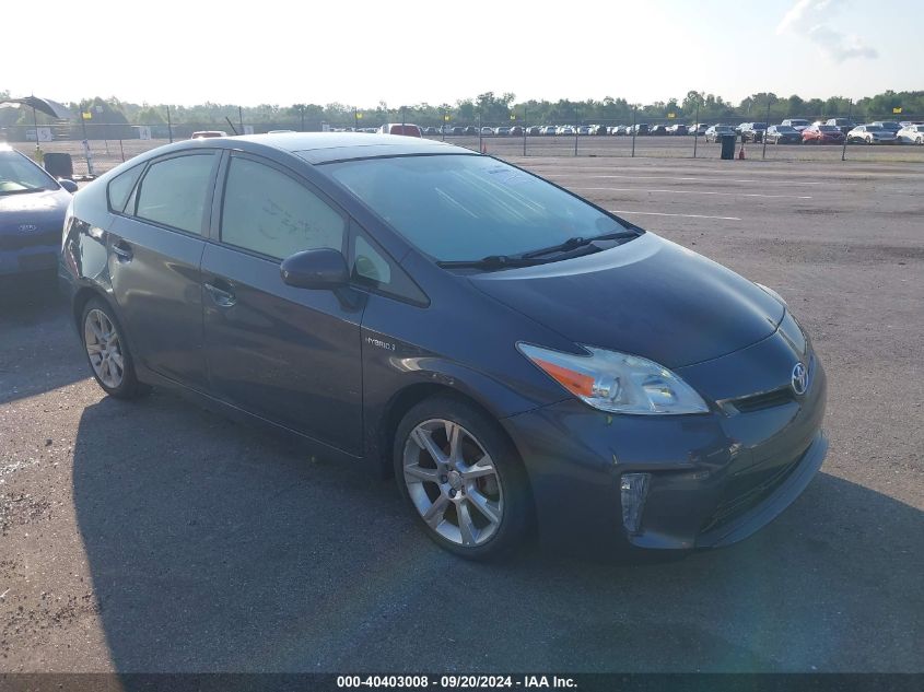 2014 Toyota Prius Three VIN: JTDKN3DU7E1823535 Lot: 40403008