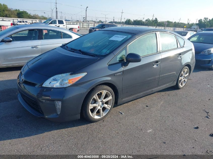 2014 Toyota Prius Three VIN: JTDKN3DU7E1823535 Lot: 40403008