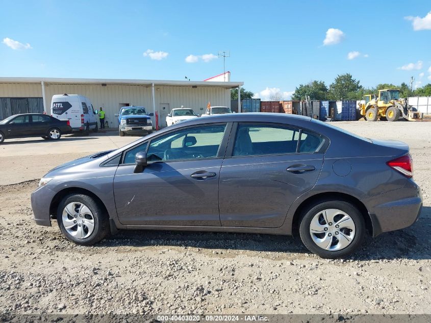 2HGFB2F50EH552847 2014 Honda Civic Lx