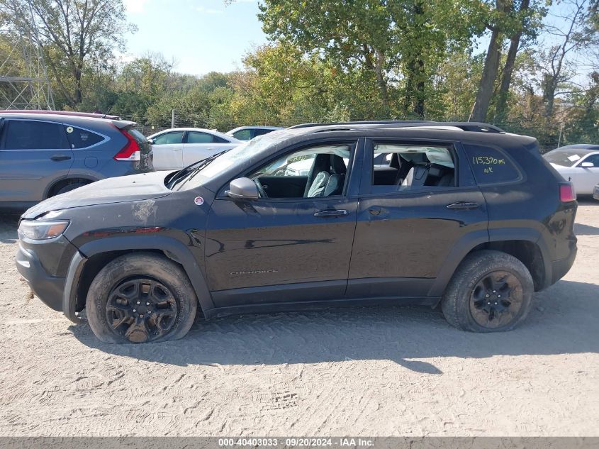 2019 Jeep Cherokee Trailhawk Elite 4X4 VIN: 1C4PJMBX0KD420723 Lot: 40403033